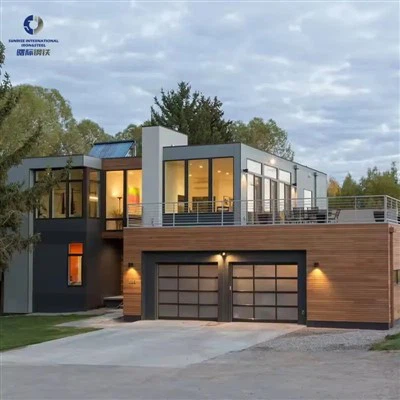 วิลล่าโครงเหล็กไฟ